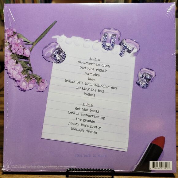 VINYL Olivia Rodrigo: GUTS - Exclusive Magenta LP + Alt Artwork & Poster SEALED - Picture 4 of 5